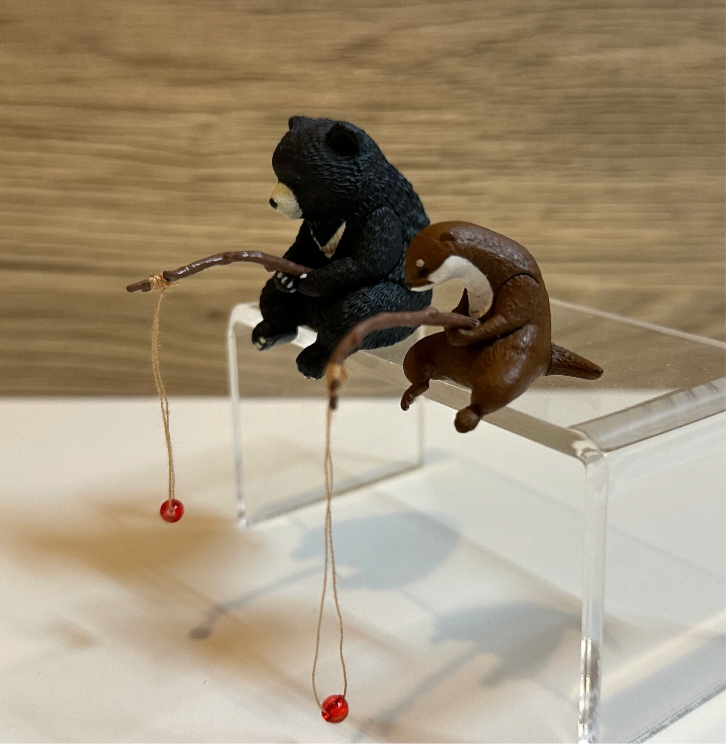 Fishing Animals Figurines