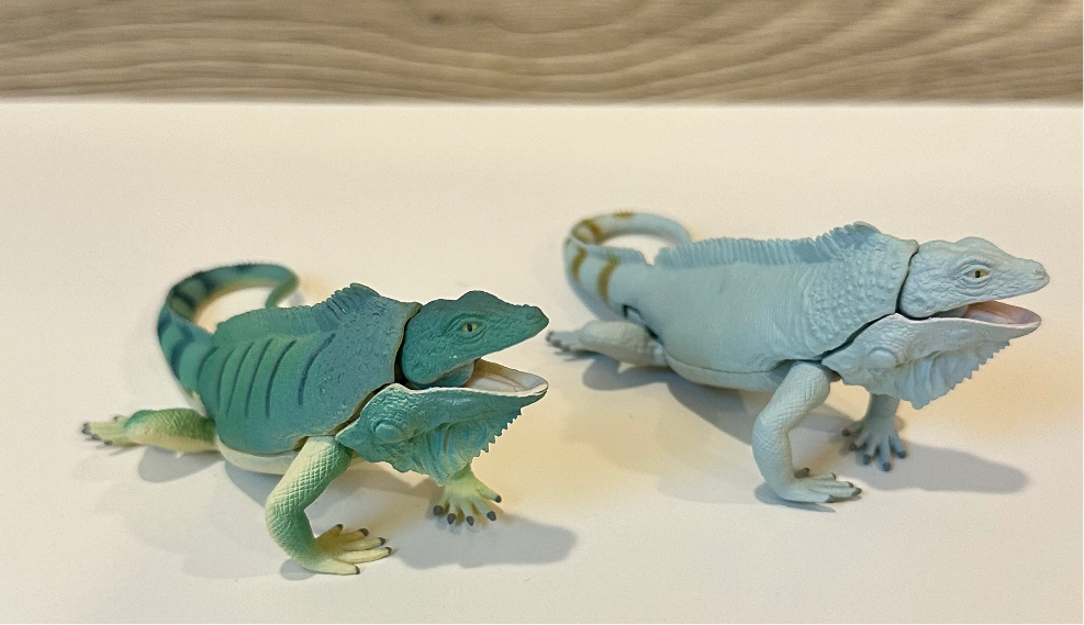 Lizard Iguana Bearded Dragon Figurines