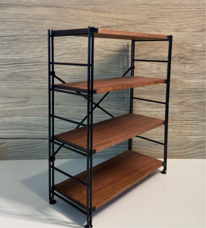 Adjustable Modern Metal Shelf