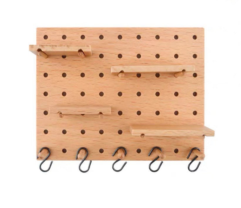 Wall Mount Pegboard Organizer