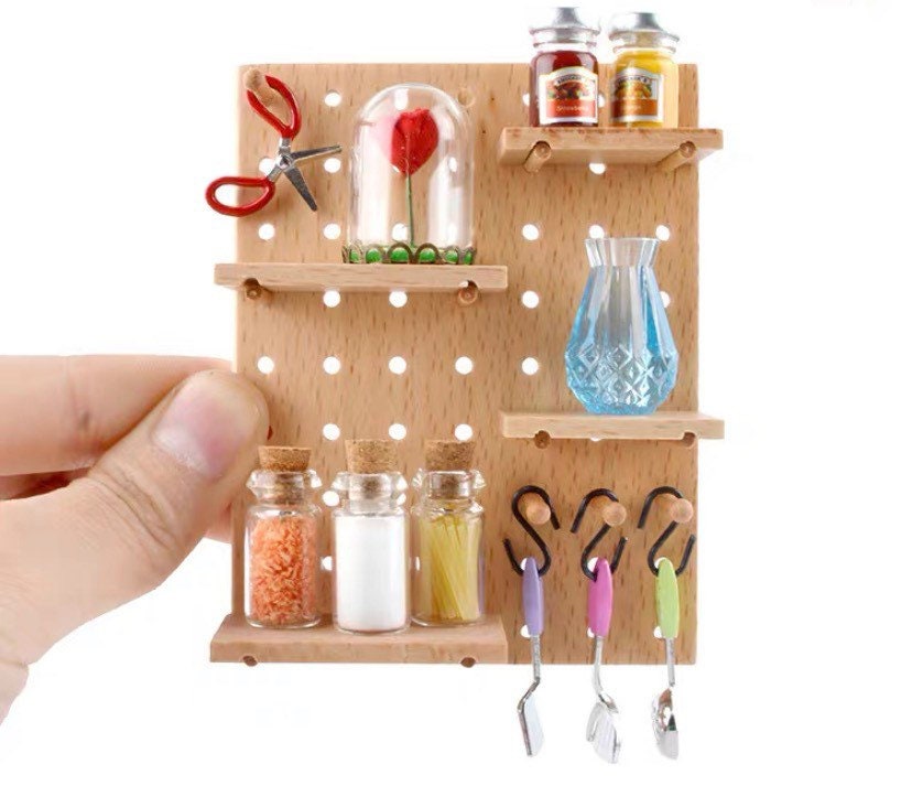 Wall Mount Pegboard Organizer