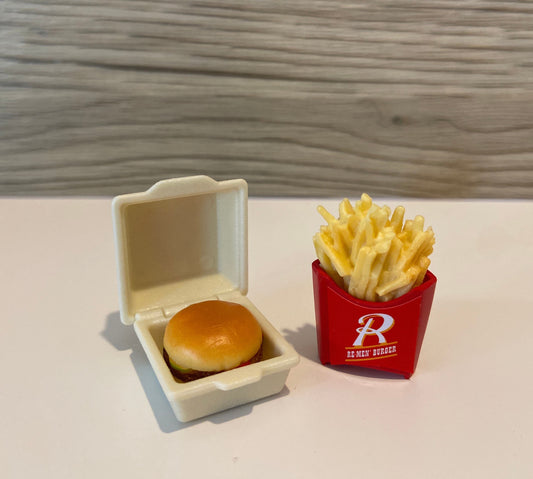 Burger with Fries Set