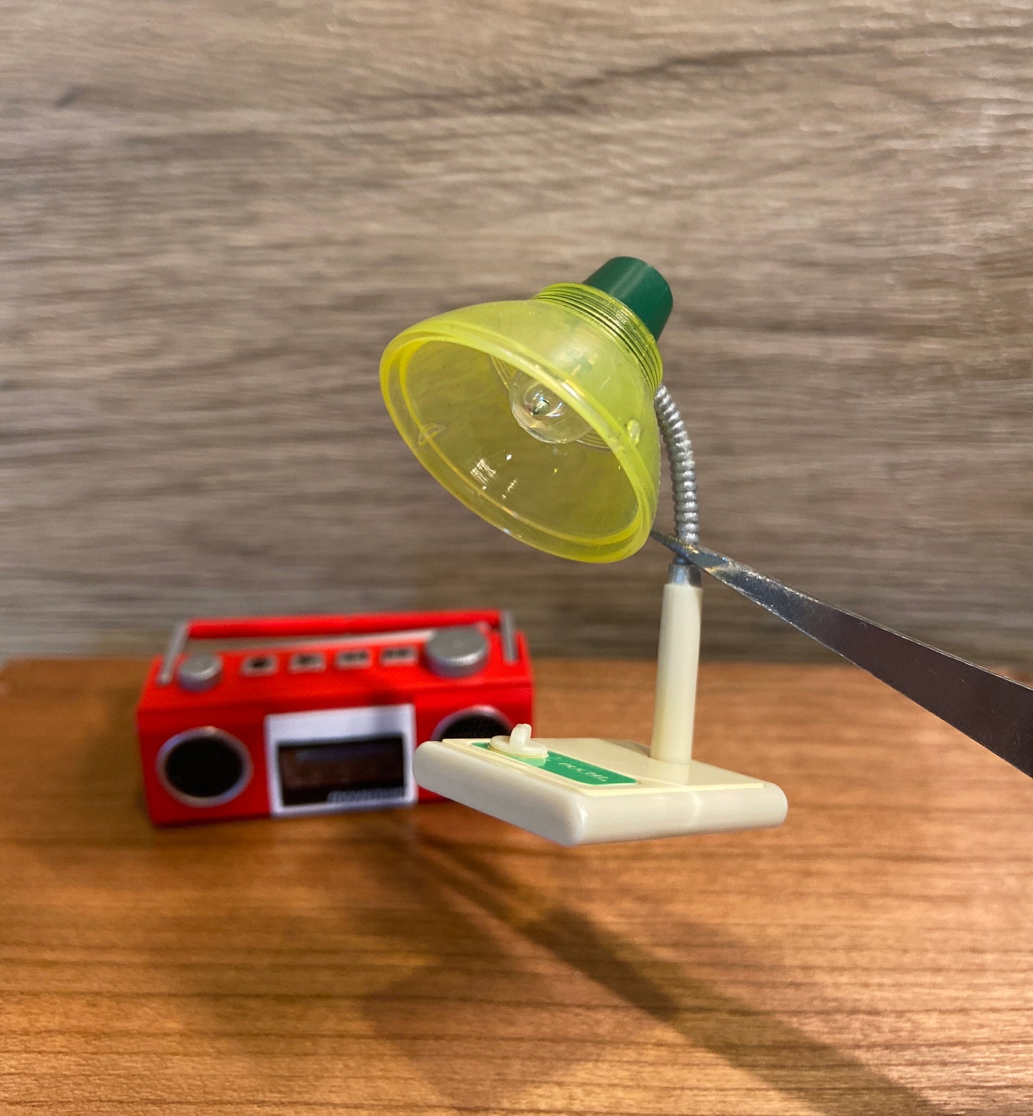 Cassette Player & Lamp Set