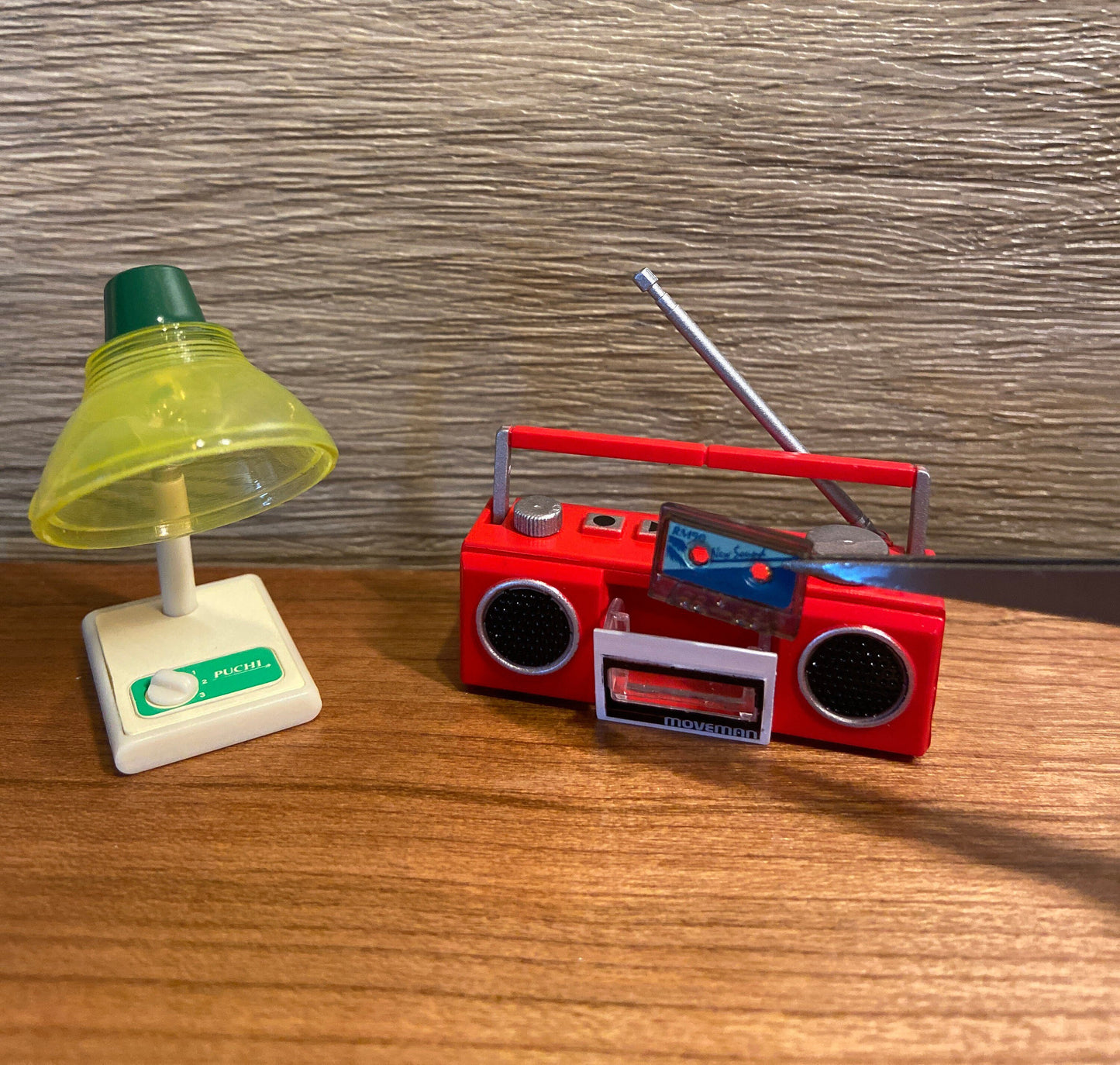 Cassette Player & Lamp Set