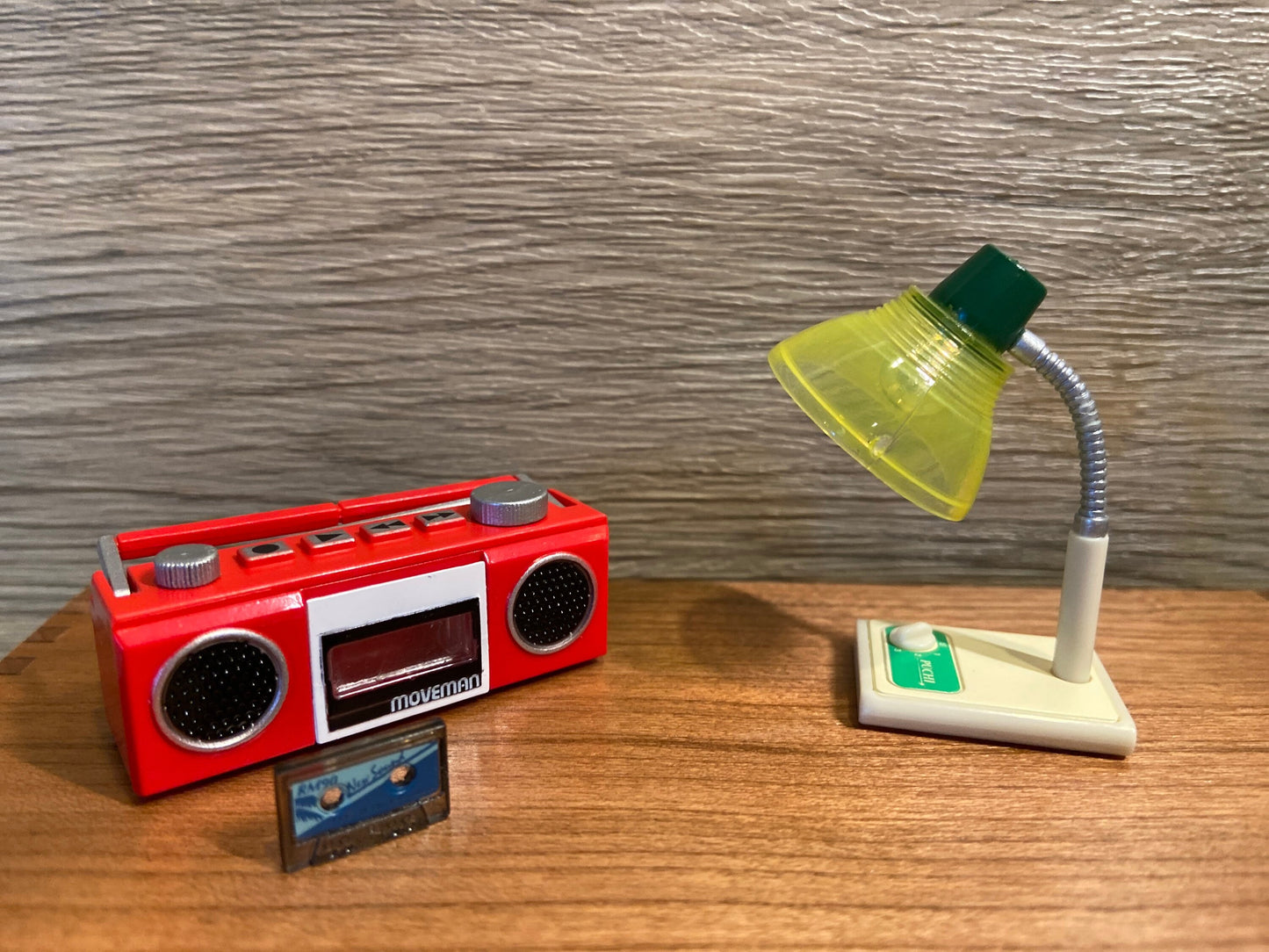 Cassette Player & Lamp Set