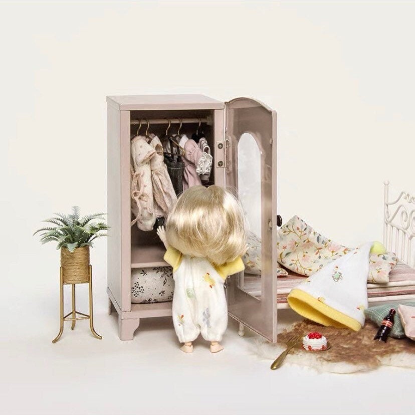 Doll Closet Cabinet