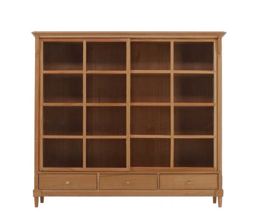 Bookcase with drawers