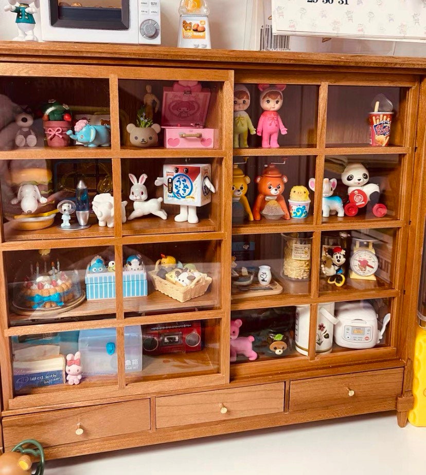 Bookcase with drawers