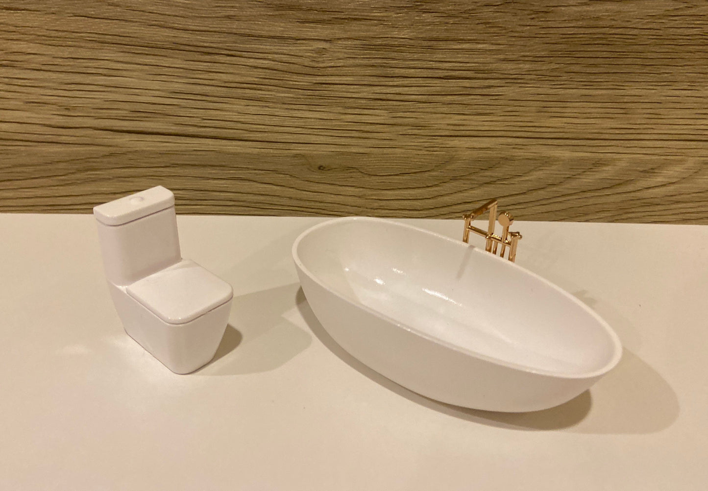 Bathtub & Toilet Set