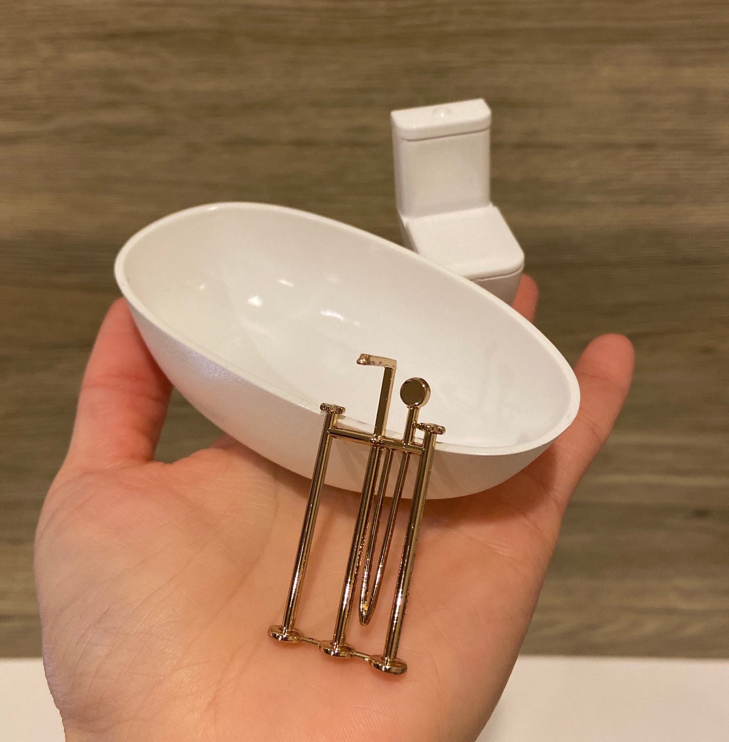 Bathtub & Toilet Set