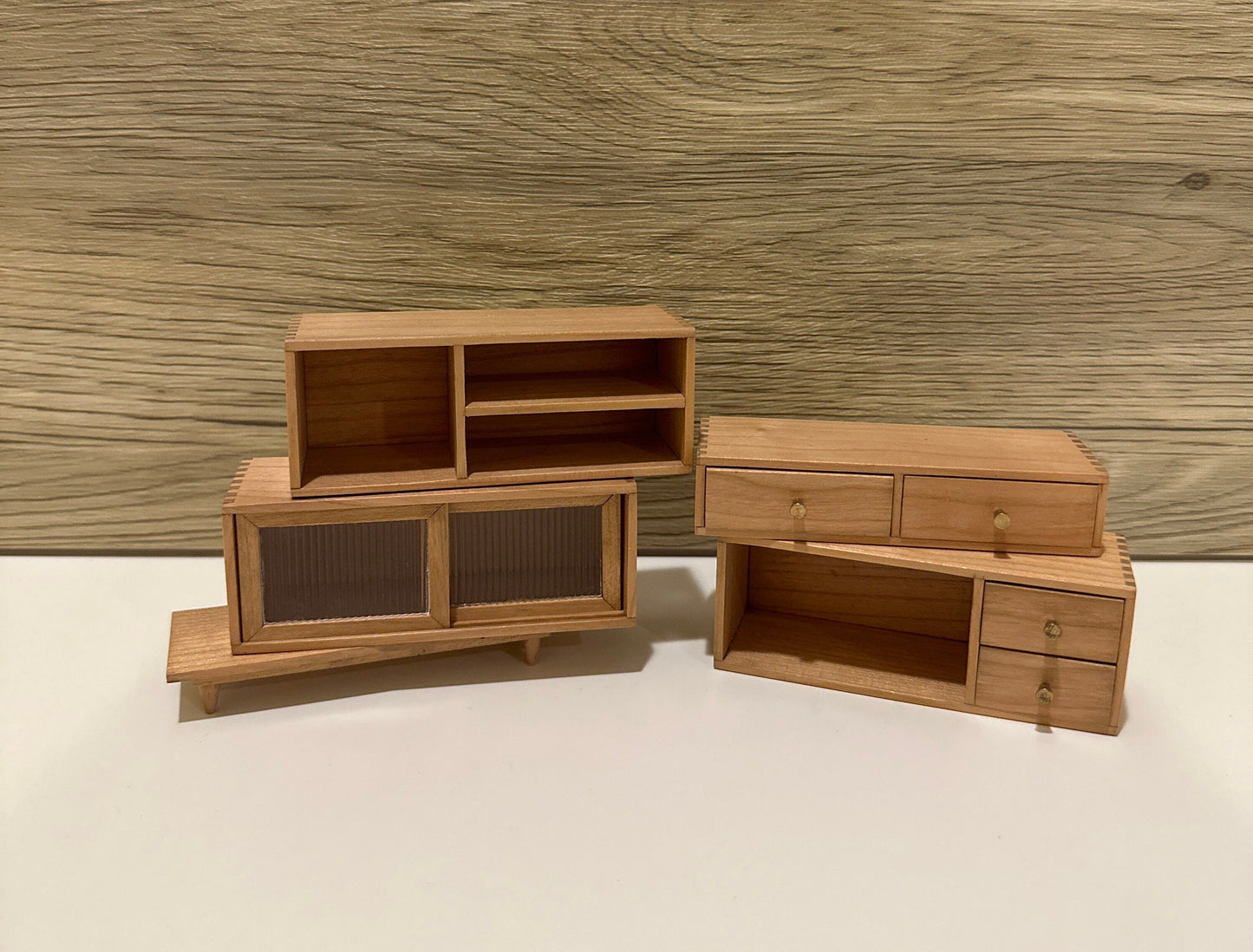 Stackable Cabinet Set