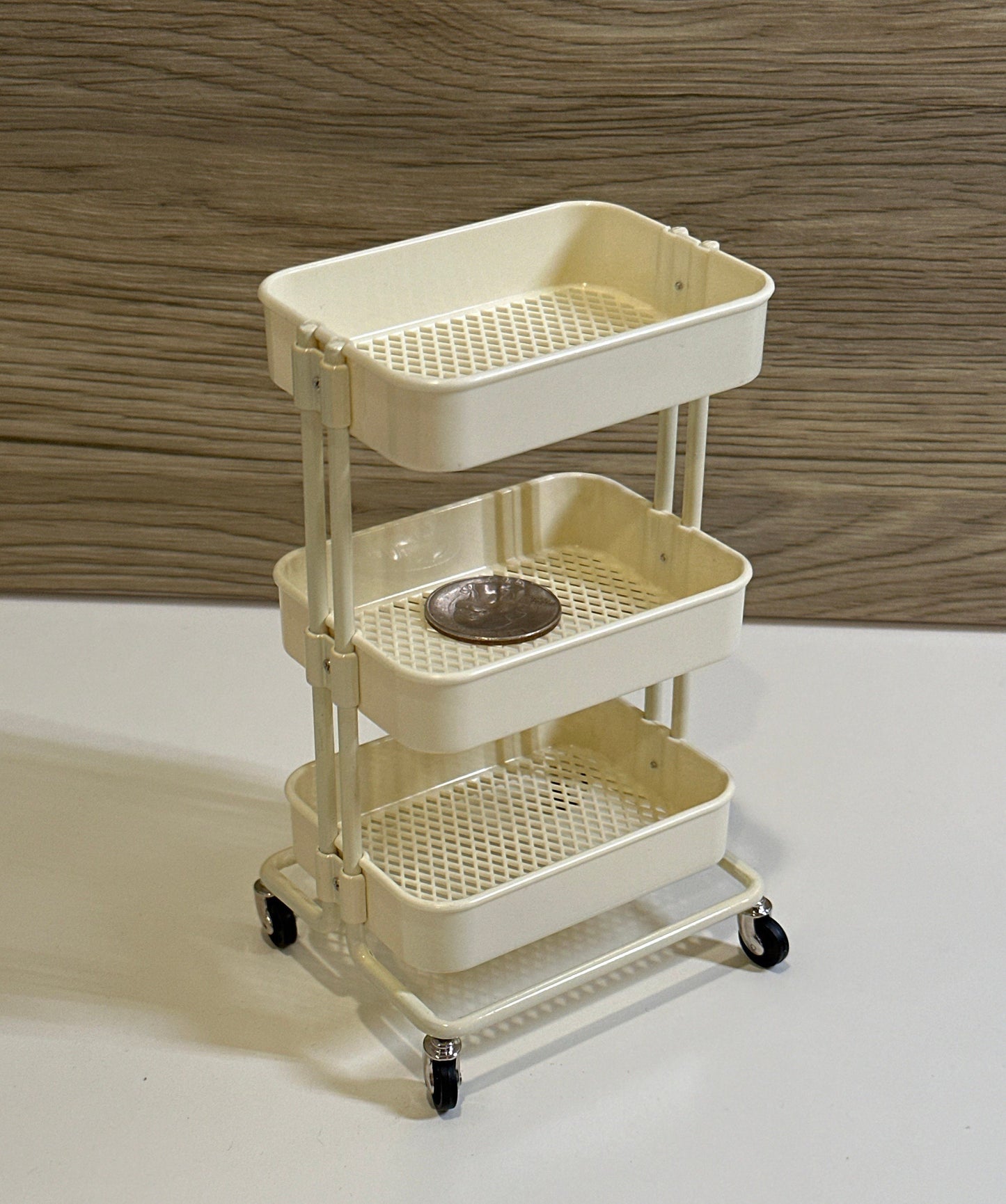 3-Tier Metal Cart