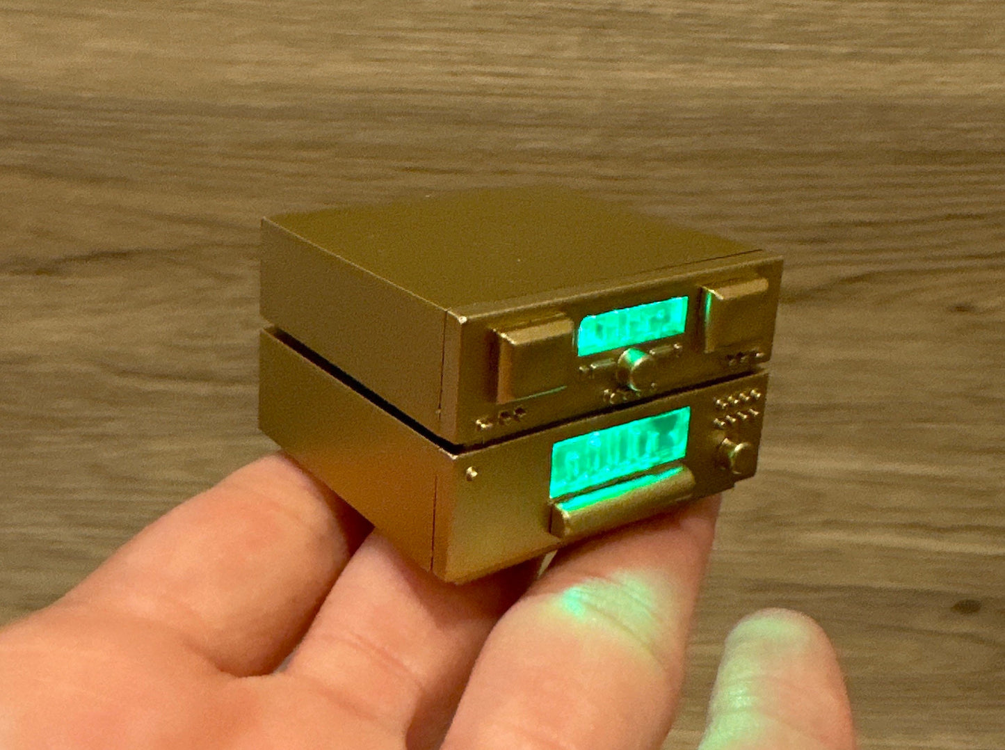 Gold Radio Receiver