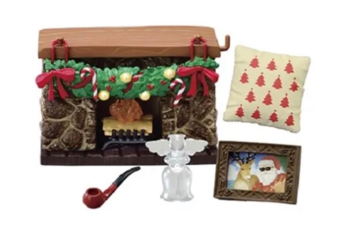 Re-ment Santa Claus House Full Set