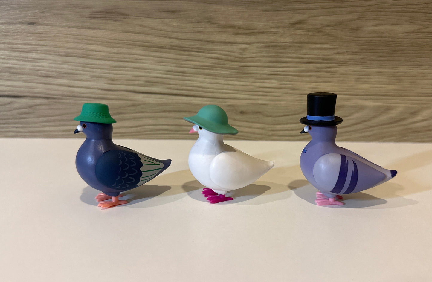 Pigeon Hat Figurines