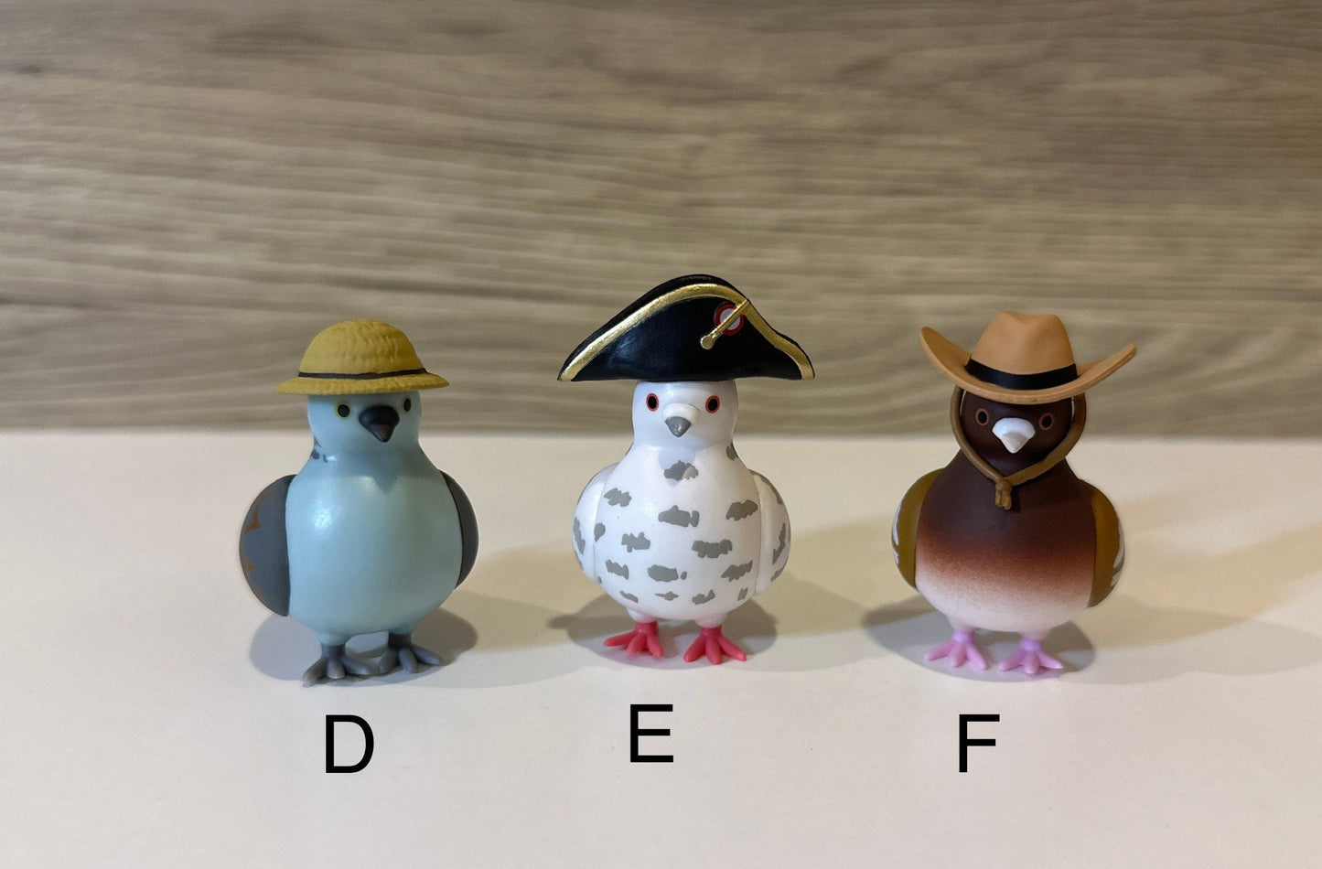 Pigeon Hat Figurines