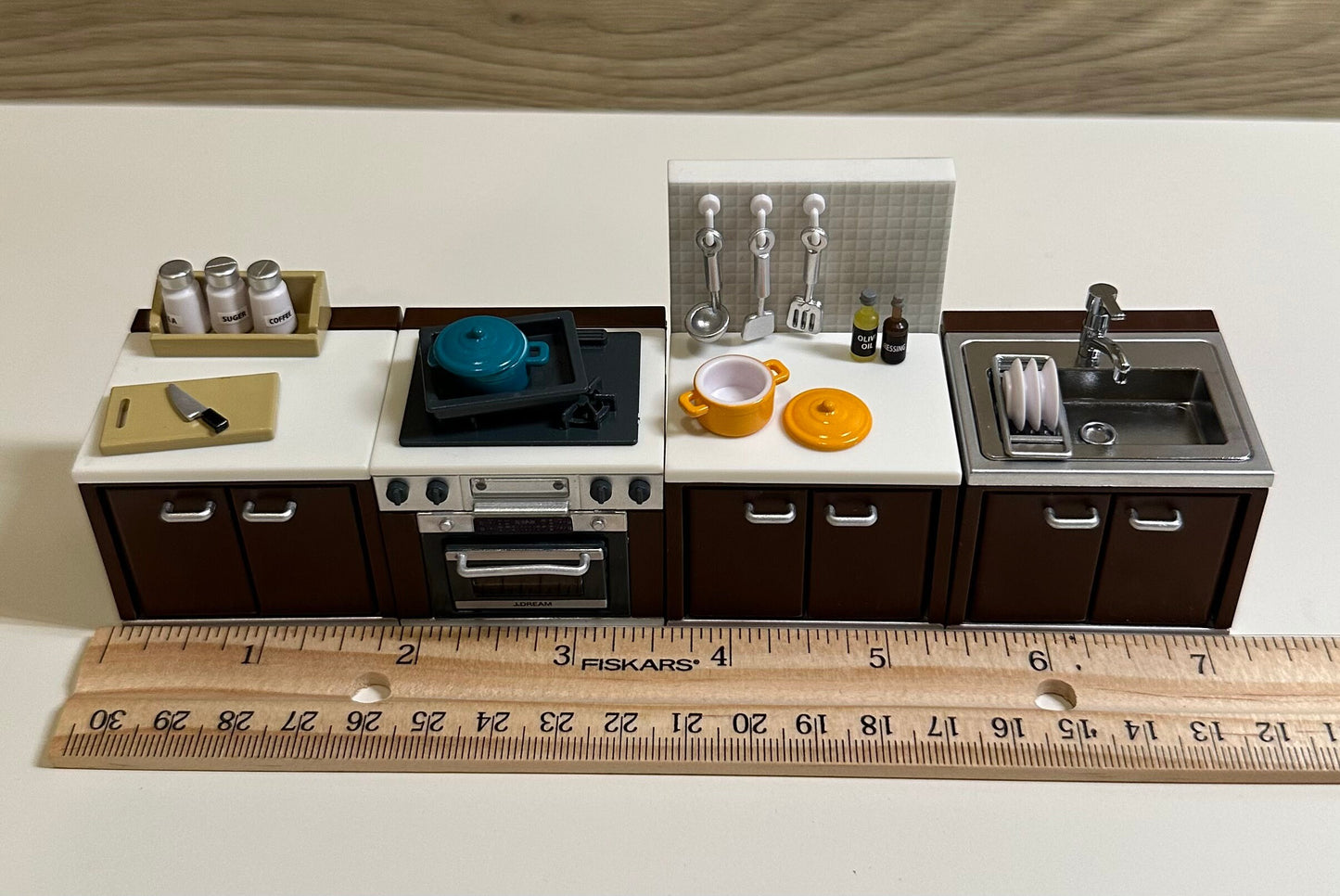 Brown Mini Kitchen Set