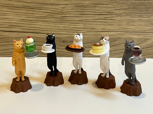 Cat Server Figurines