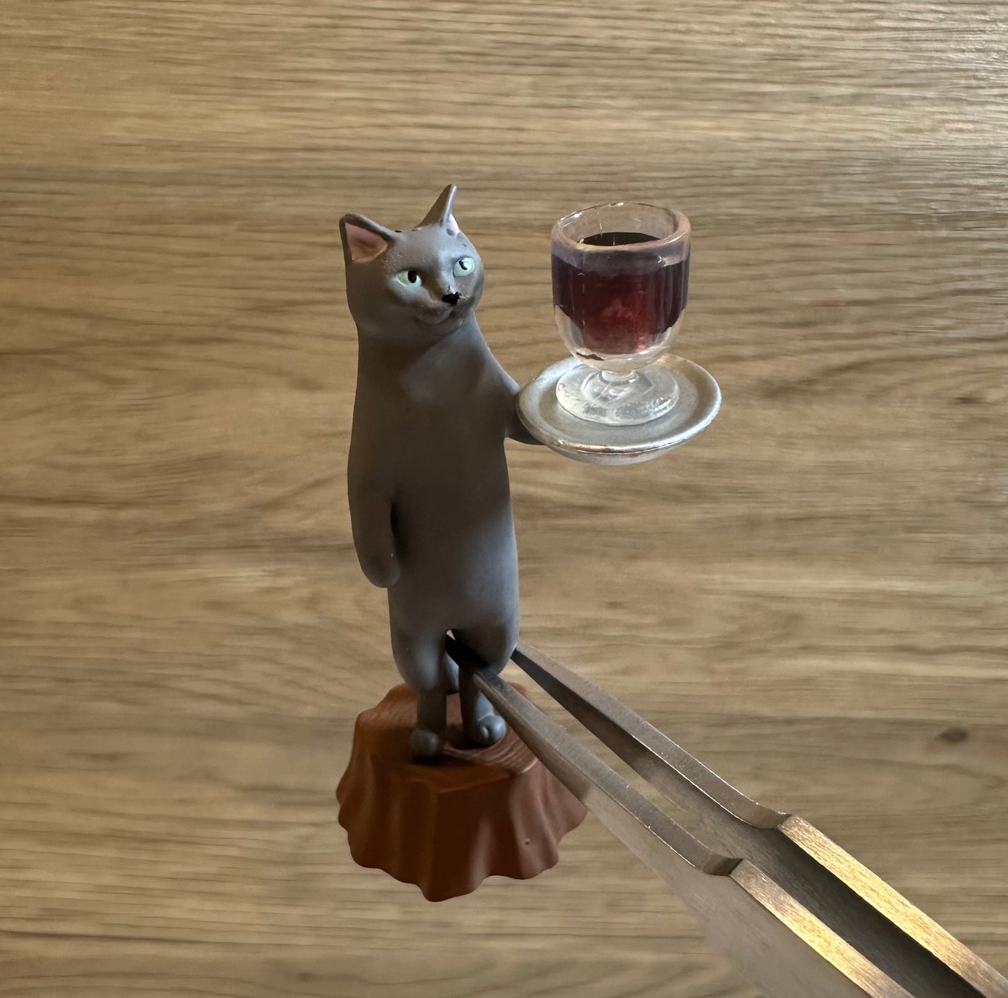 Cat Server Figurines