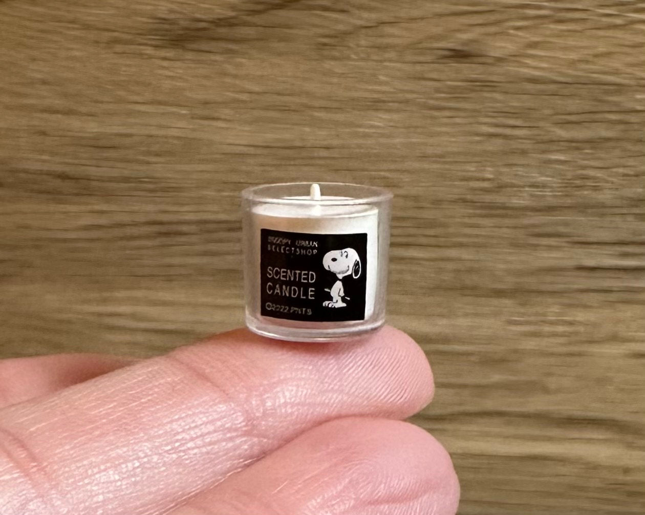 Snoopy Candle