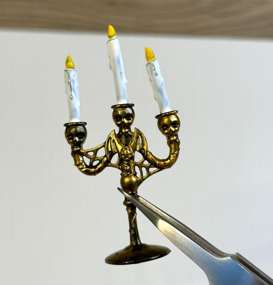 Skeleton Candle